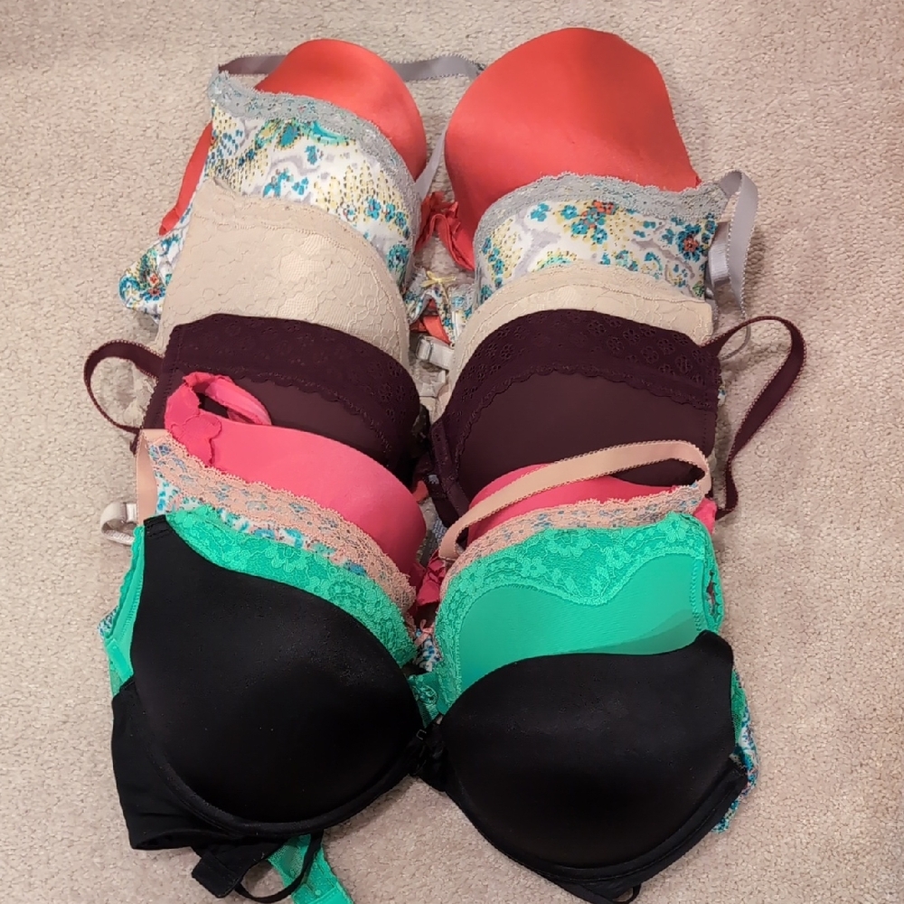 Aerie Women's Lace and Floral Bra Set